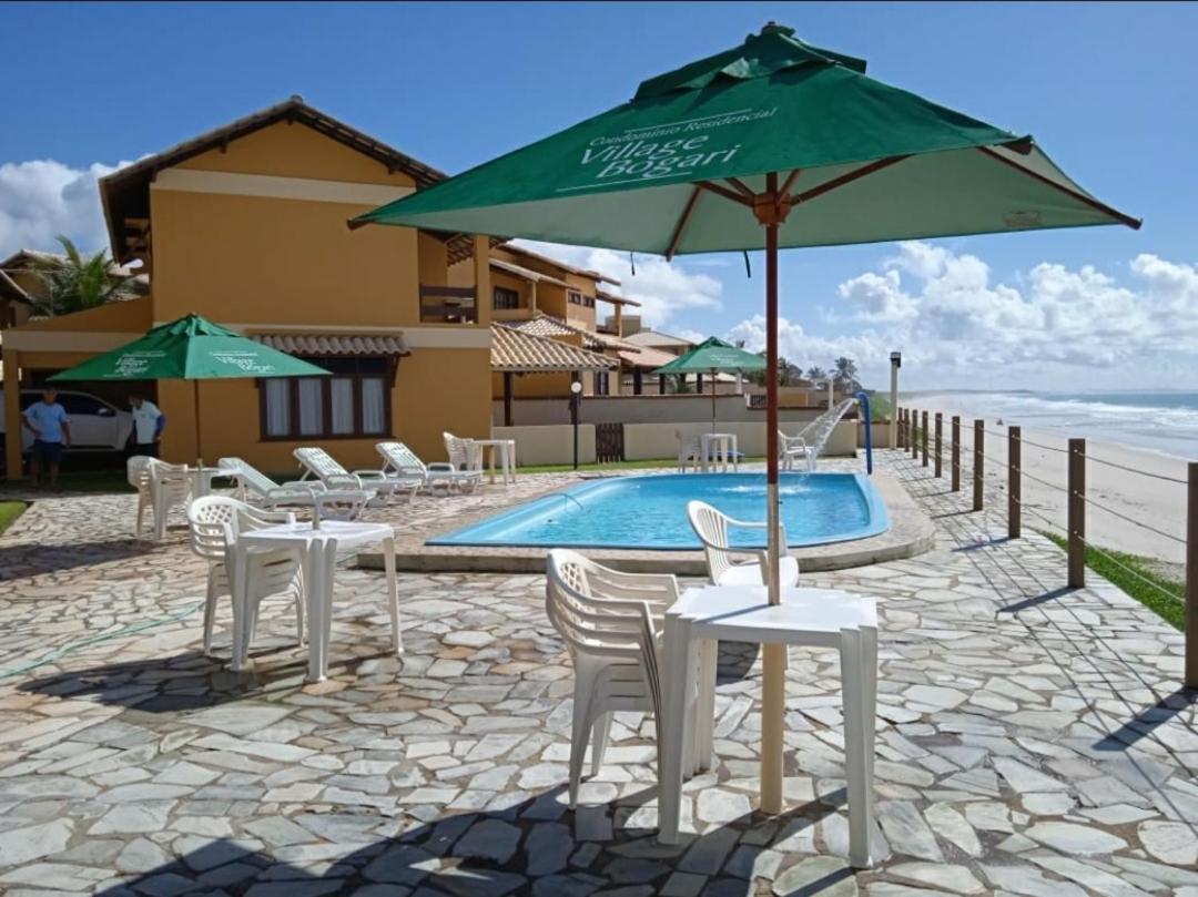 Casa Em Condominio, Beira Mar E Piscina Barra De Sao Miguel - Maceio- Al Eksteriør billede