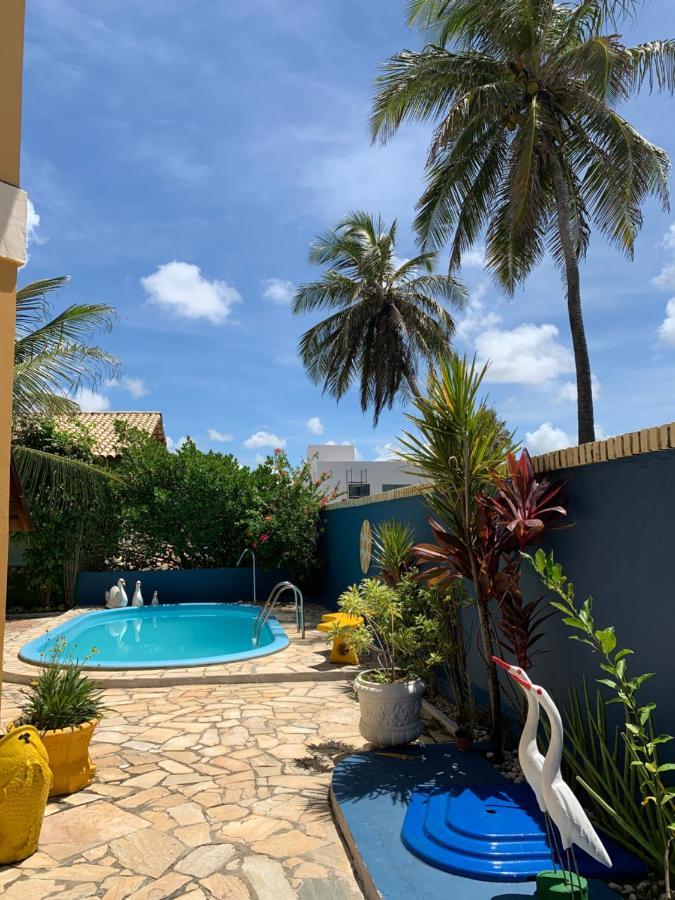 Casa Em Condominio, Beira Mar E Piscina Barra De Sao Miguel - Maceio- Al Eksteriør billede