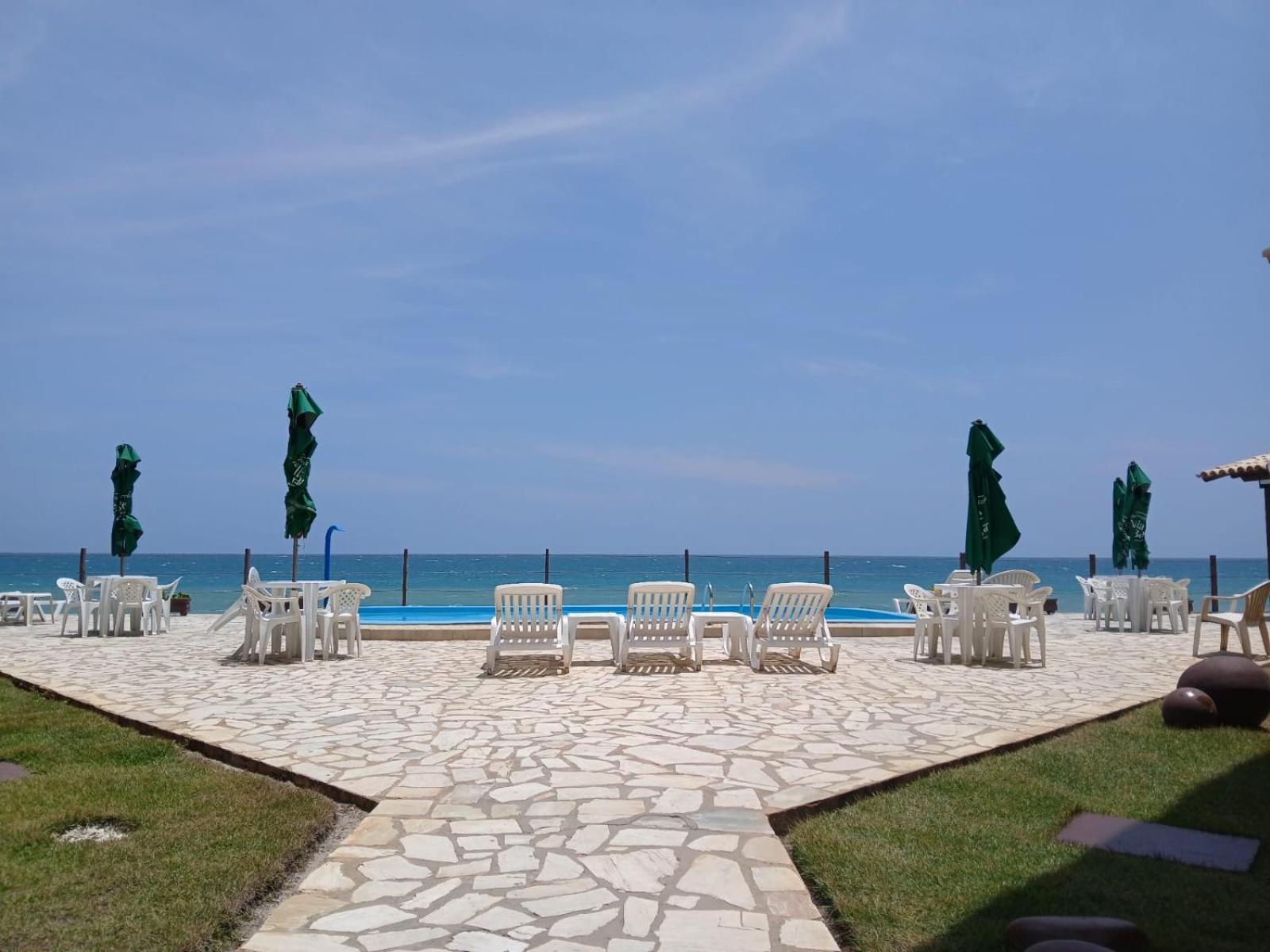 Casa Em Condominio, Beira Mar E Piscina Barra De Sao Miguel - Maceio- Al Eksteriør billede